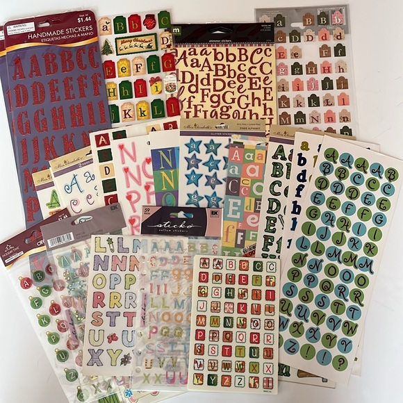 Scrapbooking Letter Sheets - Picture 4 of 4